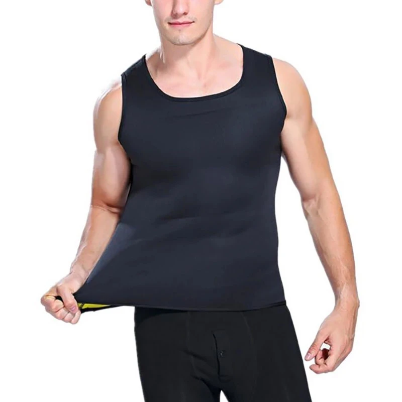 Men's Slimming Body Shaper Modeling Vest Belt Belly Men Reducing Shaperwear Fat Burning Loss Weight Waist Trainer Sweat Corset - Image 3